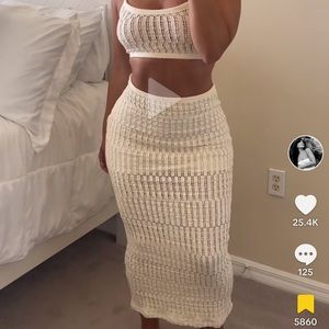 ZARA skirt set (selling as a set)